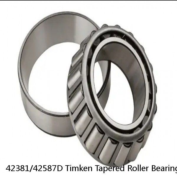 42381/42587D Timken Tapered Roller Bearings