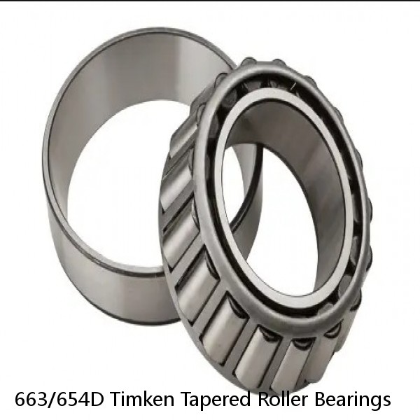 663/654D Timken Tapered Roller Bearings #1 small image