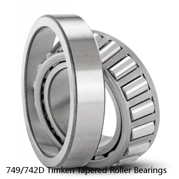 749/742D Timken Tapered Roller Bearings #1 small image