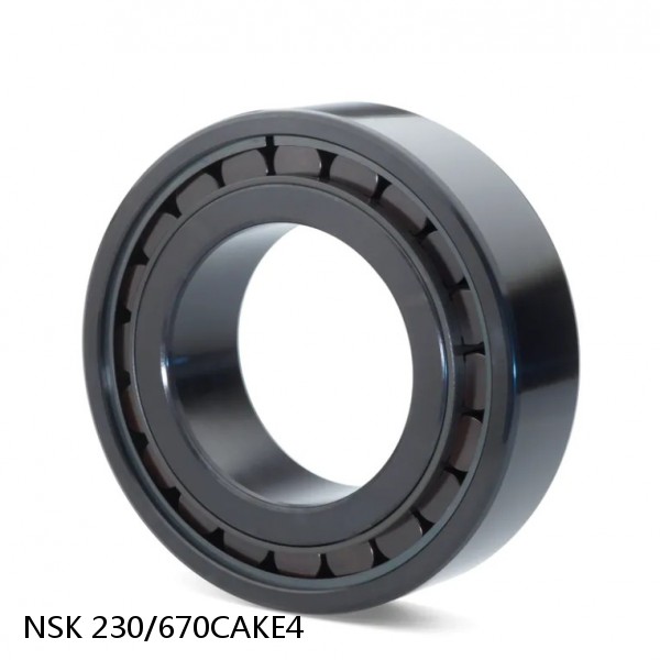 230/670CAKE4 NSK Spherical Roller Bearing
